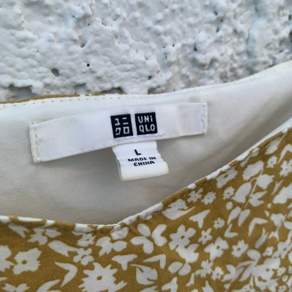 Sun dress midi length, mustard yellow, strappy - Picture 2 of 3